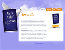 Tablet Screenshot of faithfilledfinances.com